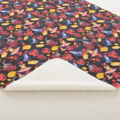 Muster der Liebhaber-Frösche Sherpadecke (3/4)