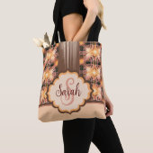 Muster der Light Tote Bag Tasche (Von Nahem)