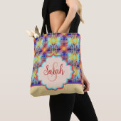 Muster der Light Tote Bag Tasche (Von Nahem)