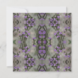 Muster der lila Wildblume