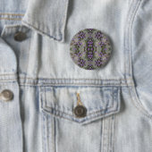 Muster der lila Wildblume Button (Beispiel)