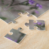 Muster der lila Wildblume Puzzle (Seite)