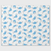Muster der medizinischen Maske Geschenkpapier (Flach)