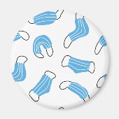 Muster der medizinischen Maske Magnet (Vorne)