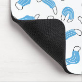 Muster der medizinischen Maske Mousepad (Ecke)