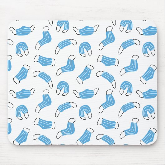 Muster der medizinischen Maske Mousepad (Vorne)