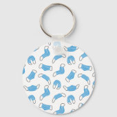 Muster der medizinischen Maske Schlüsselanhänger (Vorderseite)