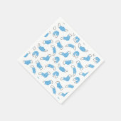 Muster der medizinischen Maske Serviette (Ecke)