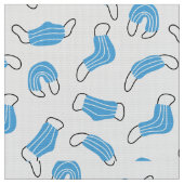 Muster der medizinischen Maske Stoff (Nahaufnahme)