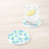 Muster der Meeresskizze Untersetzer (Seite)