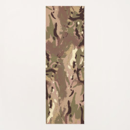 Muster der militärischen Camouflage Army Green Cam Yogamatte