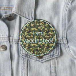 Muster der militärischen Camouflage I Button