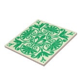 Muster der mittelalterlichen Lilie Fliese (Seite)