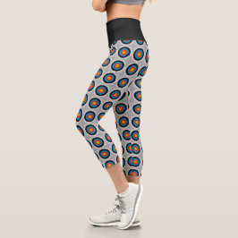 Muster der modernen Bogenschießobjekte des Mittela Capri Leggings
