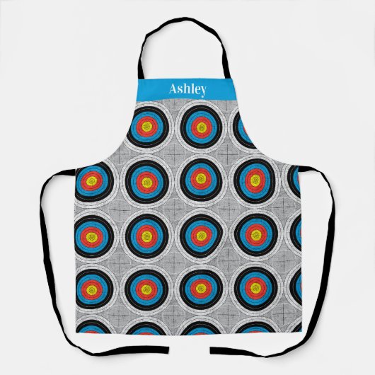 Muster der modernen Bogenschießobjekte des Mittela Schürze (Vorderseite)