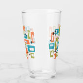 Muster der modernen geometrischen Sternexplosion M Glas (Rechts)