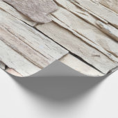 Muster der modernen Ziegelmauer Geschenkpapier (Ecke)