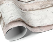 Muster der modernen Ziegelmauer Geschenkpapier (Rolleneckpunkt)