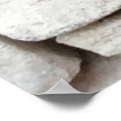 Muster der modernen Ziegelmauer Poster (Ecke)