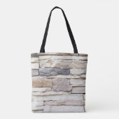 Muster der modernen Ziegelmauer Tasche (Rückseite)