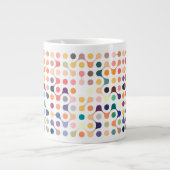 Muster der Molekularstruktur Jumbo-Tasse (Vorderseite)