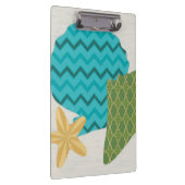 Muster der Muschel II Klemmbrett (Rechts)