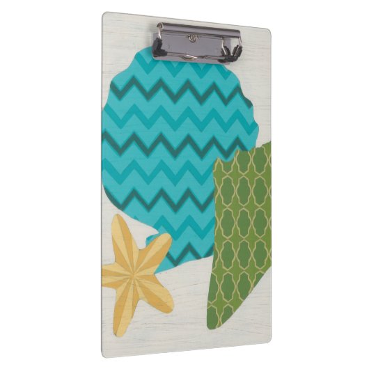 Muster der Muschel II Klemmbrett (Rechts)