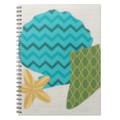 Muster der Muschel II Notizblock (Vorderseite)