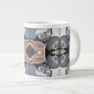 Muster der Muschel Jumbo-Tasse