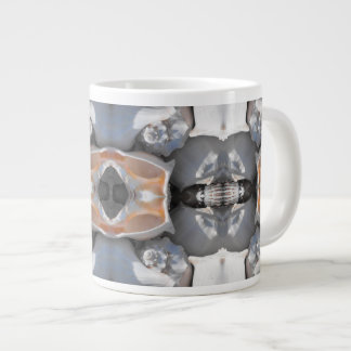 Muster der Muschel Jumbo-Tasse