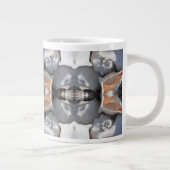 Muster der Muschel Jumbo-Tasse (Rechts)
