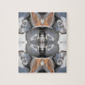 Muster der Muschel Puzzle (Vertikal)