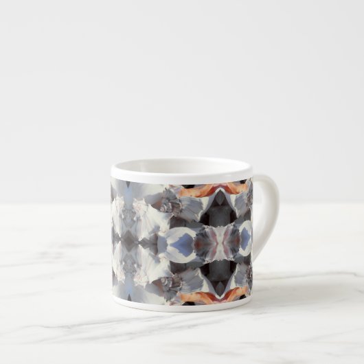 Muster der Muscheln Espressotasse (Vorderseite Rechts)