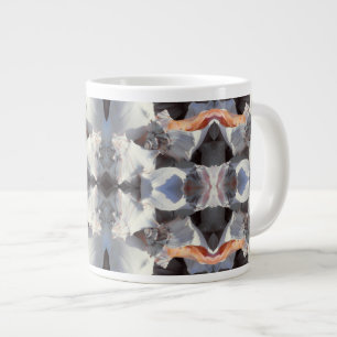 Muster der Muscheln Jumbo-Tasse