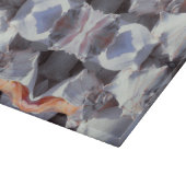 Muster der Muscheln Schneidebrett (Ecke)