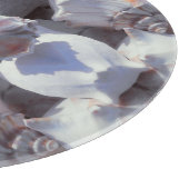 Muster der Muscheln Schneidebrett (Ecke)