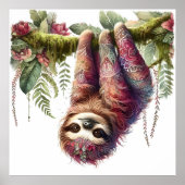 Muster der Natur - Jungle Sloth Poster (Vorne)