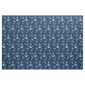 Muster der Nautischen Marine Blau und Grau Stoff (Fat Quarter (45,7 x 55,9 cm))