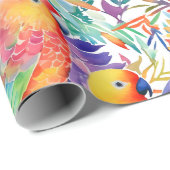 Muster der neonalen Budgetierung Geschenkpapier (Rolleneckpunkt)