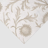Muster der neutralen Thistle-Blume Seidenpapier (Detail)