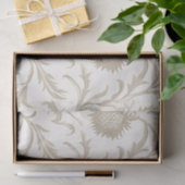 Muster der neutralen Thistle-Blume Seidenpapier (Geschenk)