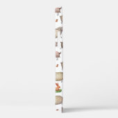 Muster der niedlichen Aquarellfarm Case-Mate iPhone Hülle (Rückseite / Rechts)