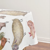 Muster der niedlichen Aquarellfarm Tischdecke (Beispiel)