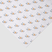 Muster der niedlichen Blume Seidenpapier (Ausschnitt)