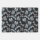 Muster der Niedlichen Fox Whimsical Woodland Fores Geschenkpapier Set (Vorderseite 2)