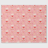 Muster der niedlichen Liebe Geschenkpapier (Flach)