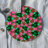 Muster der niedlichen Wüste-Rose Button (Beispiel)