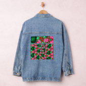 Muster der niedlichen Wüste-Rose Jeansjacke (Hangar)