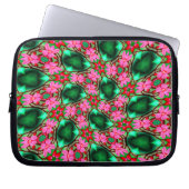 Muster der niedlichen Wüste-Rose Laptopschutzhülle (Vorderseite)