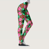 Muster der niedlichen Wüste-Rose Leggings (Rechts)